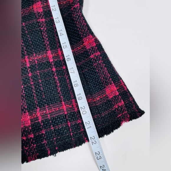 NEW! Lafayette 148 NY Blamu Wool viscose blend plaid boucle jacket - Picture 8 of 14